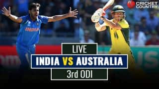 Live Cricket Score, India vs Australia, 3rd ODI: IND win